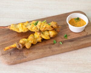 Brochettes de poulet Sekuwa du Népal